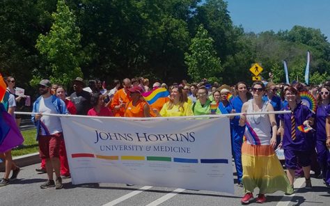 Hopkins pride parade