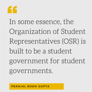 Organization of Student Representatives (OSR)