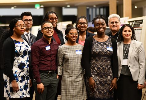 students from the diversity symposium