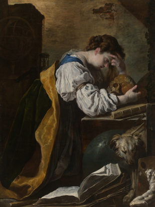 Fetti, Domenico. Melancholia. 1615, painting. Art Institute of Chicago, Chicago IL.