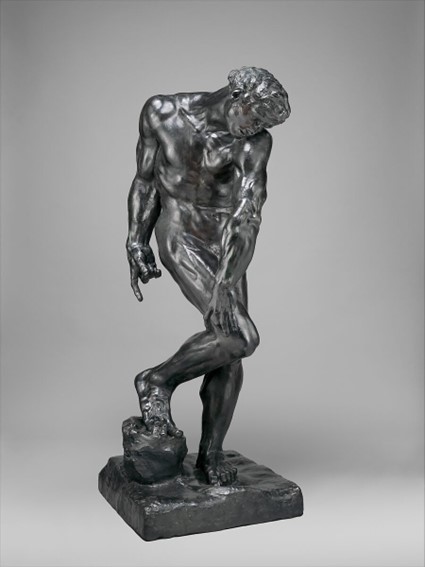 Rodin, Auguste. Adam. 1880. The Met, New York.