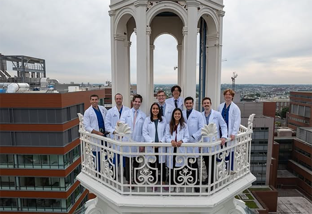 grad students in the dome